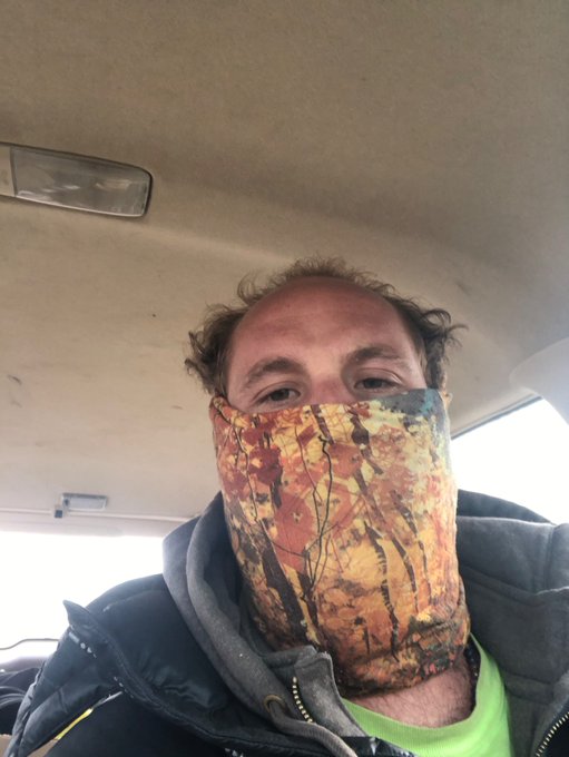 Proper corona virus mask. Ski buff with herbs pouched in the back.   #coronavirus https://t.co/ldMih<a href="/tag/coronavirus"class="tags"><span>#coronavirus</span></a>