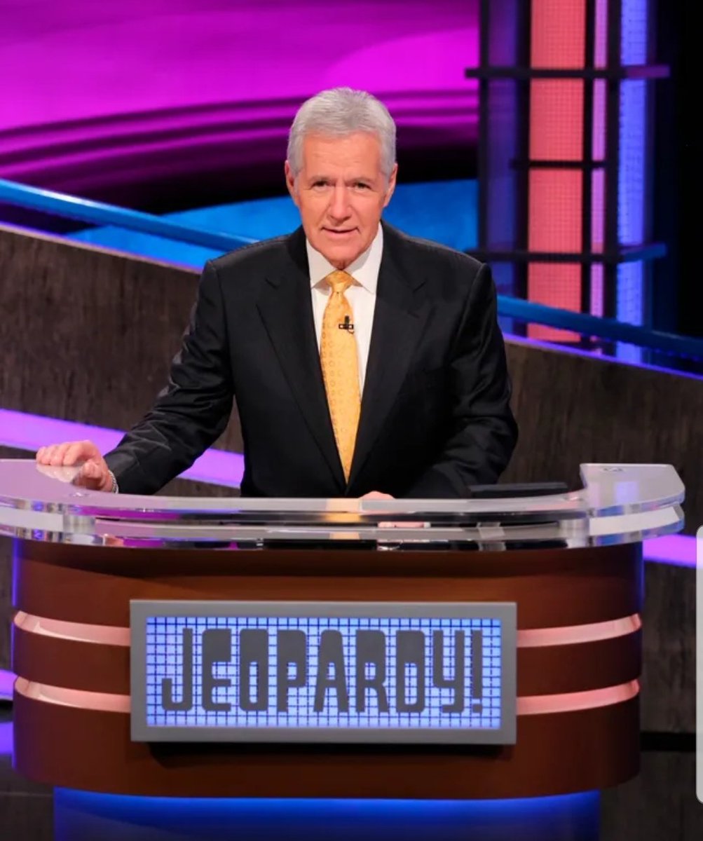 PopArtModern's tweet photo. ALEX TREBEK 1940-2020
What is...... The Best Game Show Host Ever...

WE WILL ALWAYS LOVE AND MISS YOU ALEX.❤🌻🌹🌼⚘R.I.P. https://t.co/yJEuCtK6gg