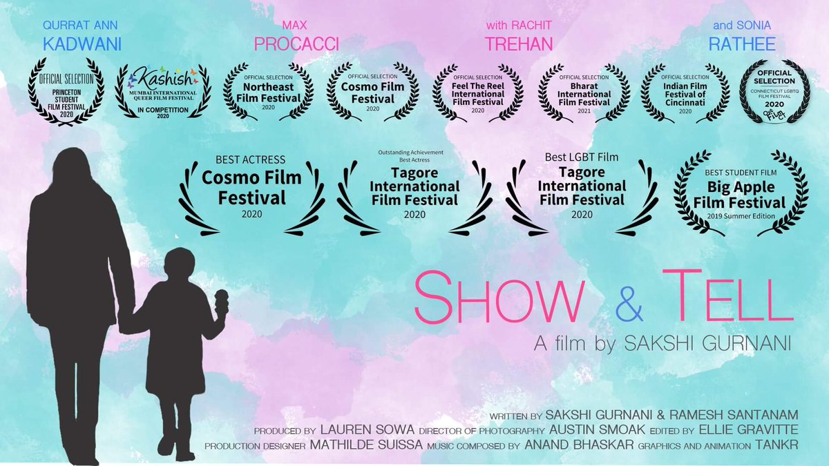 Get your tix for our award-winning short film Show &amp; Tell at Ridgway Independent #FilmFestival virtual Nov 6-12! $10 Tix: sherbino.org/event/riff
Will an #Indian family accept their son if he is part of the #LGBTQ community?
 #actinglife #nycactress #shortfilm #Femalefilmmaker
