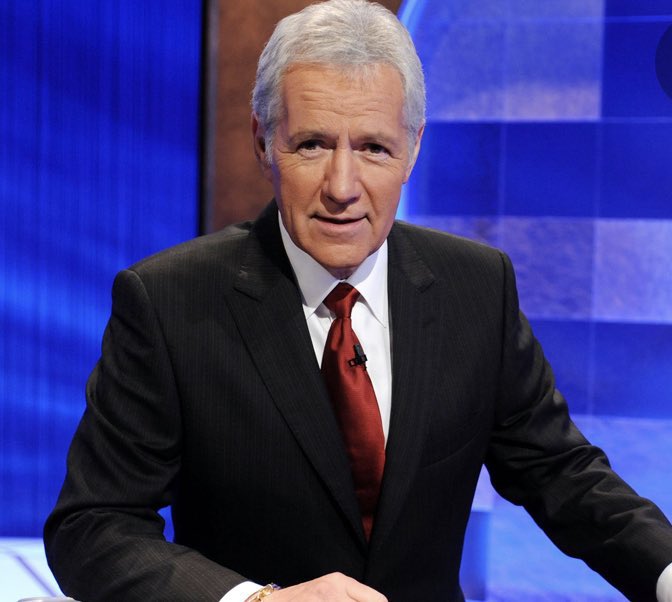 mefeater's tweet photo. ‘Jeopardy’ host Alex Trebek passed away this morning after battling pancreatic cancer. He hosted the beloved game show for over 30 years. Our condolences go out to his family and friends during this time. 💙 https://t.co/xg715HsGbv