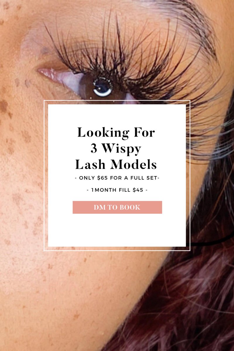 thriftedreamz's tweet photo. Retweet please. In case you’re follower wants wispy lashes 😍 https://t.co/FzLVqs1YSO