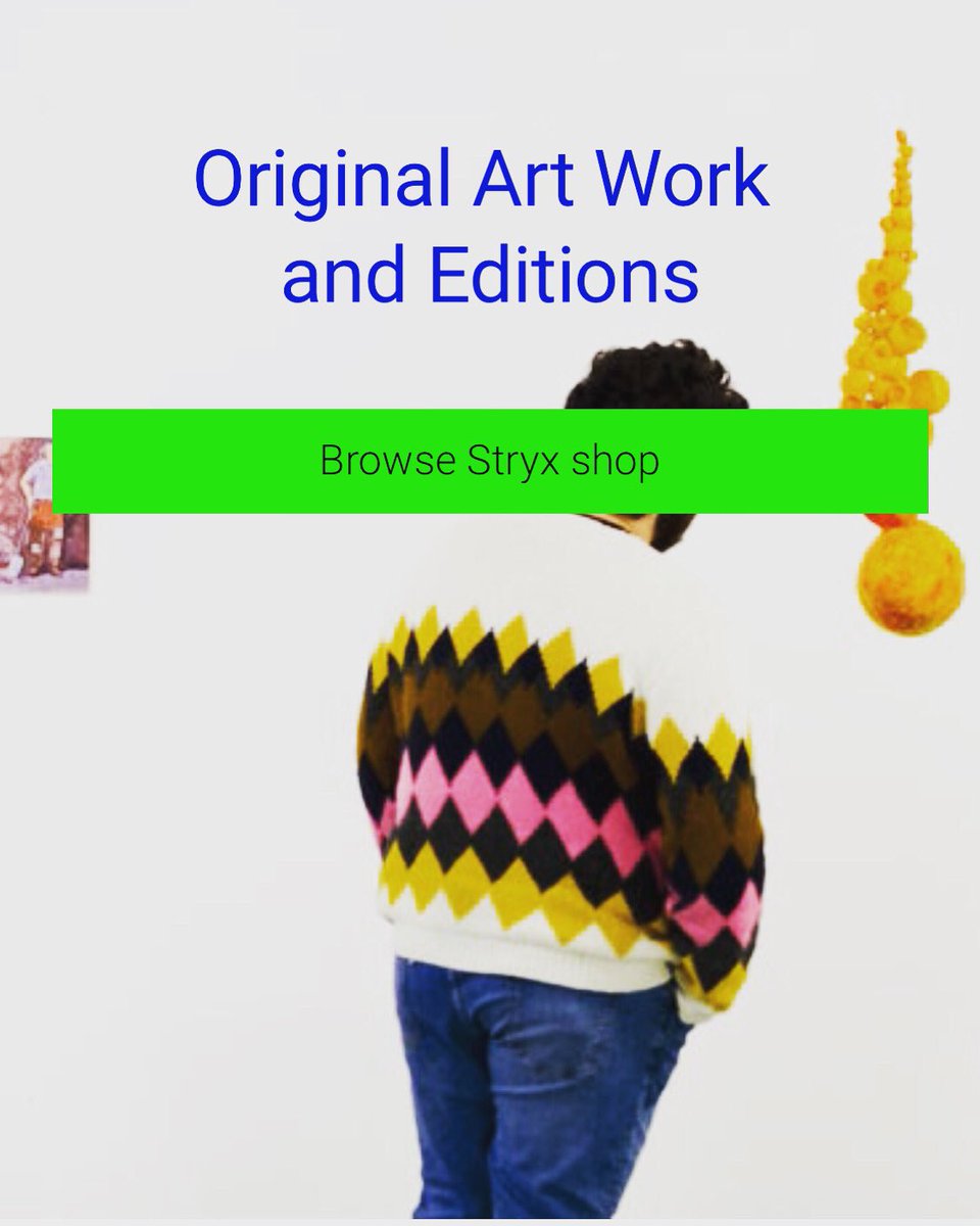 Good news for Stryx is great news for you! Yes, we have launched our online shop, serving you the best artworks, originals and editions. So if you’re looking for great quality, affordable art from a range of talented artists, head to:

stryxshop.co.uk