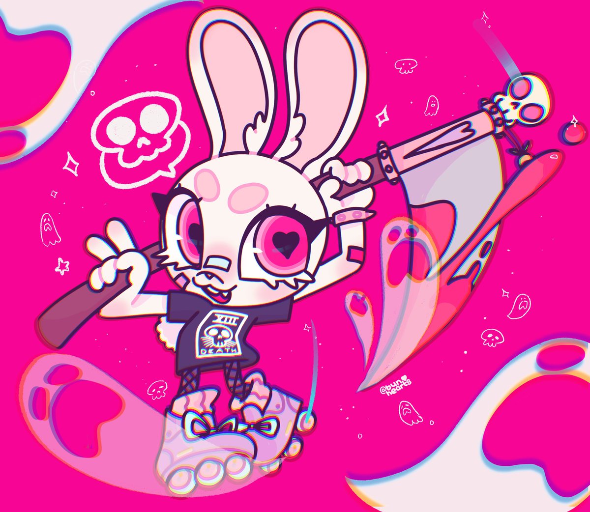 bunheartsarc's tweet photo. 🐰slashing and skating!🐰 https://t.co/yqT06UwPDP