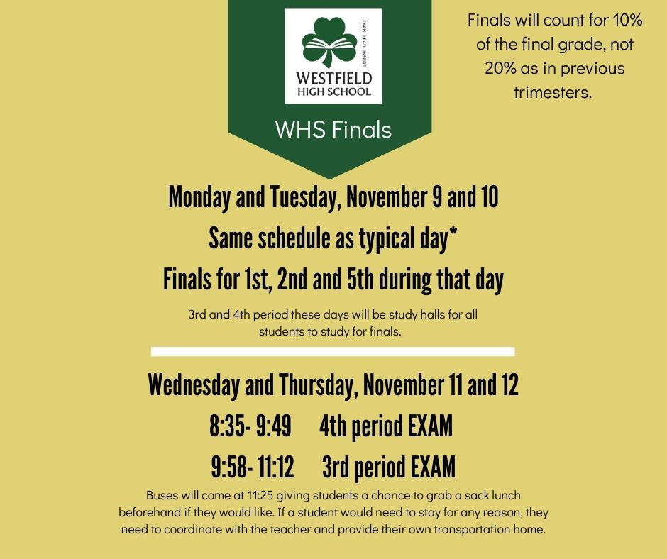 WWSWHS's tweet photo. Finals begin TODAY! You’ve got this Rocks!  Take a deep breath, know that you are prepared, and go ROCK those finals!!  #WHSRocks #EVERYRockReady #LifeReadyRocks #WHSAnnouncements https://t.co/pnub09yNjN