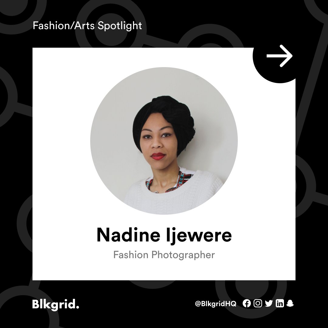 blkgridhq's tweet photo. Blkgrid brings you our second spotlight of the day, Nadine Ijewere - Nadine is a London born fashion photographer of Nigerian and Jamaican heritage. Nadine was the first woman of colour to shoot the cover of any Vogue edition in the magazine's 125 year history. #Blkgrid https://t.co/dUEAJfy1VJ
