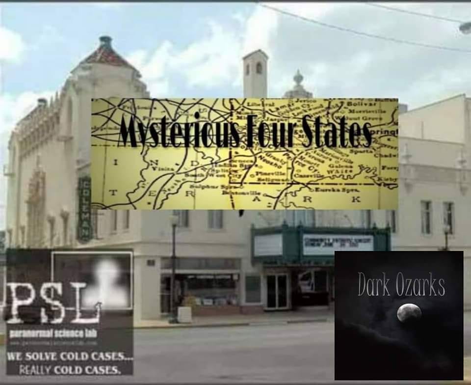 PSLMissouri's tweet photo. What's better than a trip to the Coleman Theater?  Not much-  but a day of Mysterious Four States at the Coleman let's you stay for the fun.  Nov 14

https://t.co/73p7HfUldw https://t.co/HLlgEU8c5X