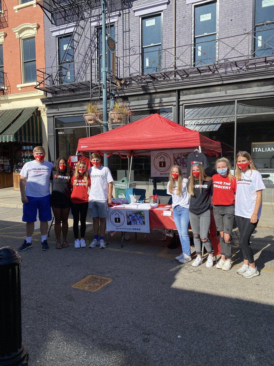 MrsJMadeira's tweet image. Project Mercy raising awareness and selling products for the Ohio Innocence Project at the Findlay Market today! Stop by and show your support! #madeirastrong #freetheinnocent