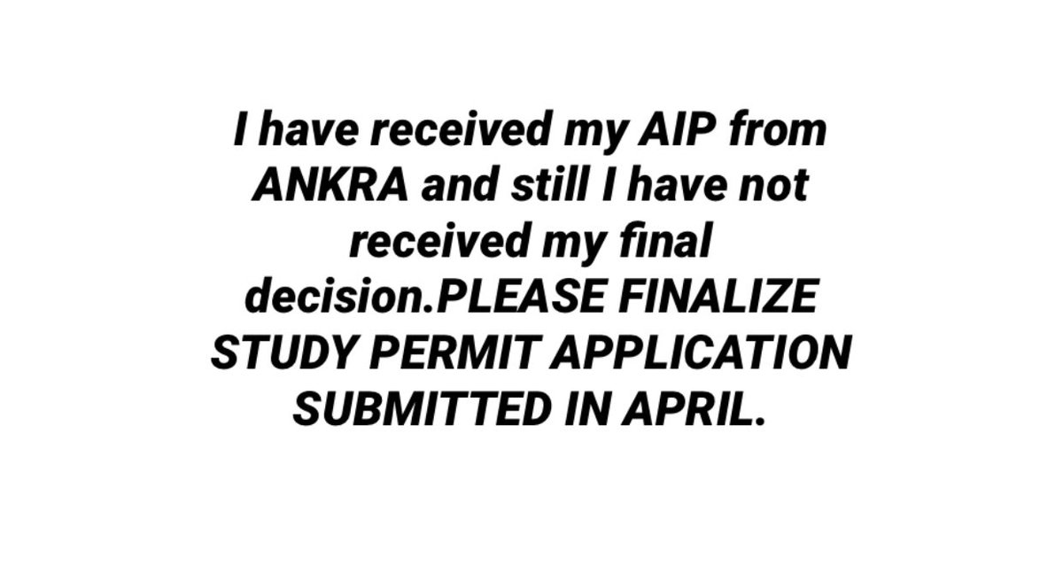hero93p's tweet photo. @CitImmCanada I have received my AIP from ANKRA and still i have not received my final decision.PLEASE FINALIZE STUDDY PERMIT APPLICATION SUBMITTED IN APPRIL.
#FinalApproval
#WinterSemesterIsComingSoon
@CanEmbTurkey
 @CitImmCanFR
 @marcomendicino https://t.co/IxkmOdd2TC