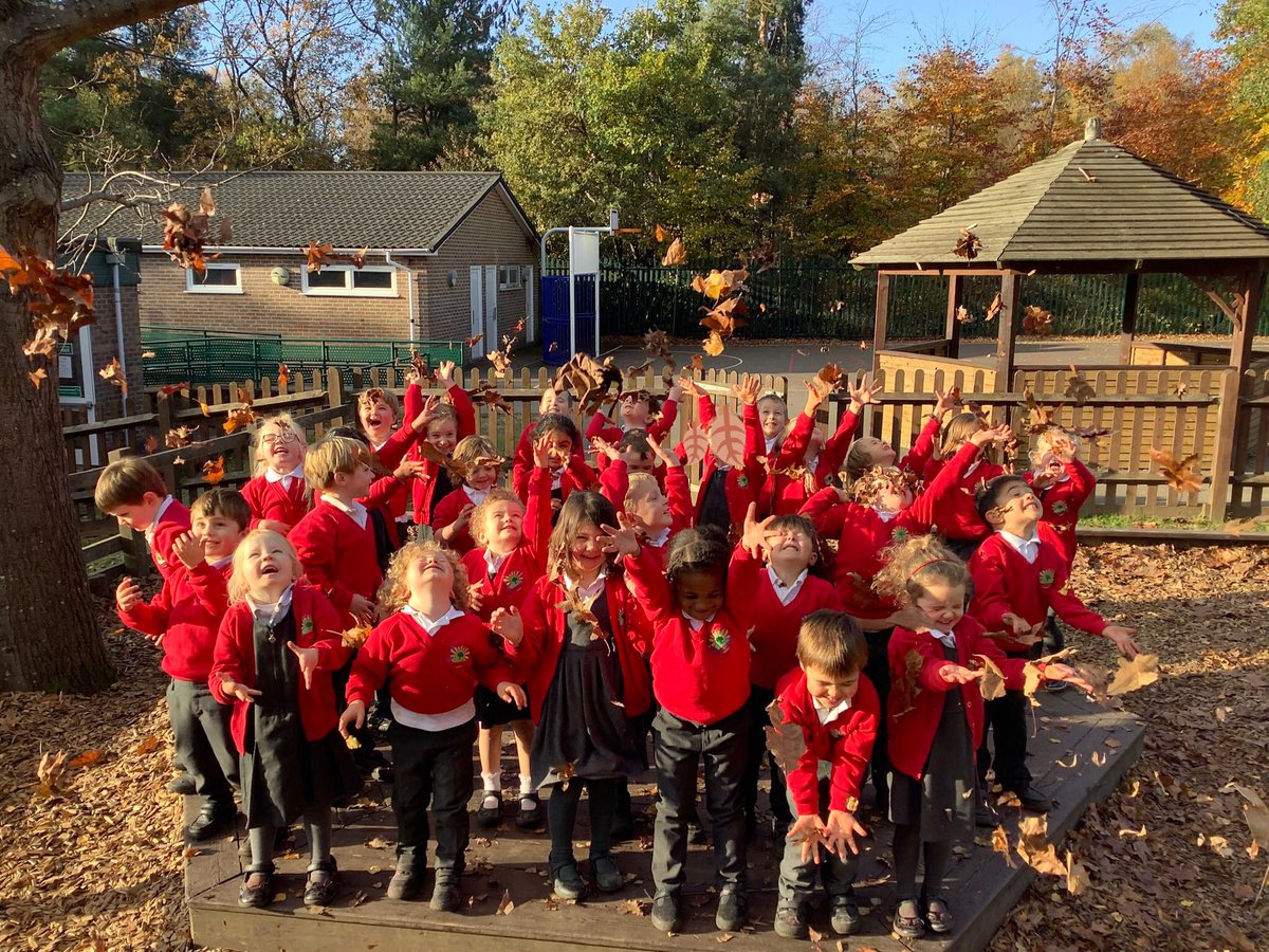 newscothill's tweet photo. This photograph is a perfect example of the fantastic week we had at school!
Sunshine and smiles all around!
#autumndays #EYFS #leafplay ๐โ๏ธ https://t.co/HoXVtLkm3t