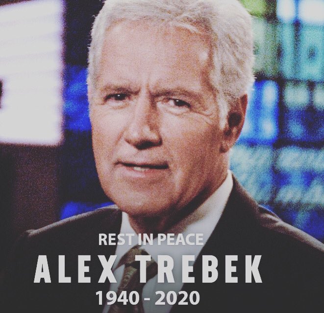 cagethetracy's tweet photo. What an amazing man! You will be missed in many homes 🥺😭 #Alextrebek https://t.co/yAs1ykhqty