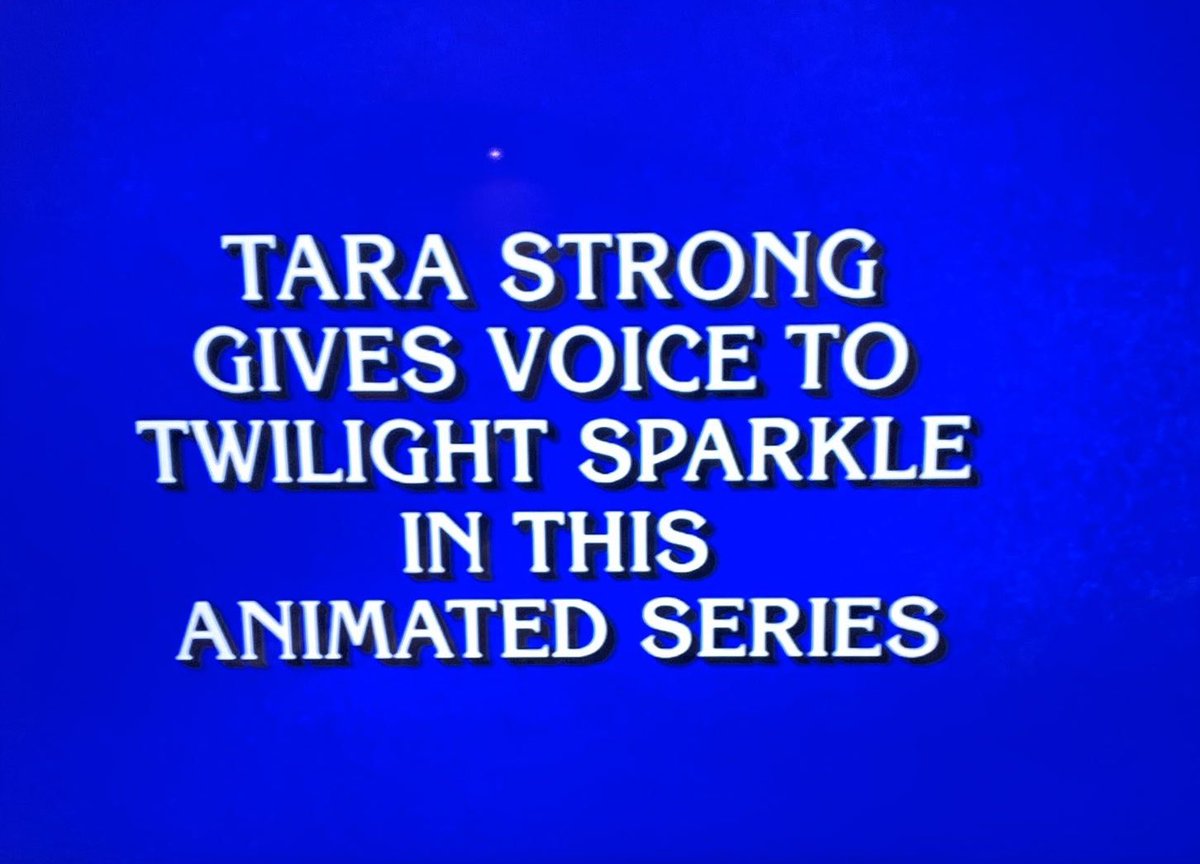 tarastrong's tweet image. #RIPAlexTrebek sending love to his family. Thank you for years of intelligent &amp;amp; exciting television &amp;amp; OF course thanks for recognizing me &amp;amp; my fellow VO performers, it was quite the honor 💙💙💙