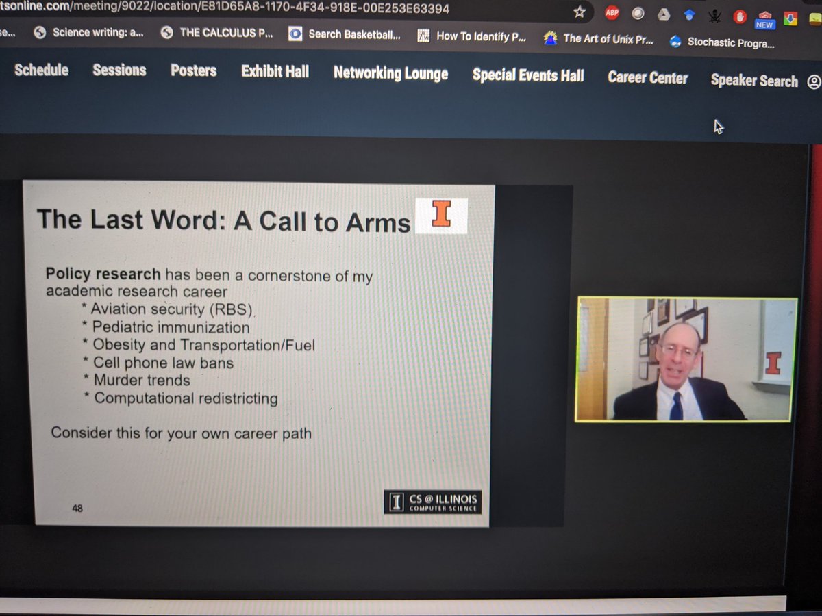 Find your story to work on using OR. Such an inspiring talk by Prof. Jacobson.
