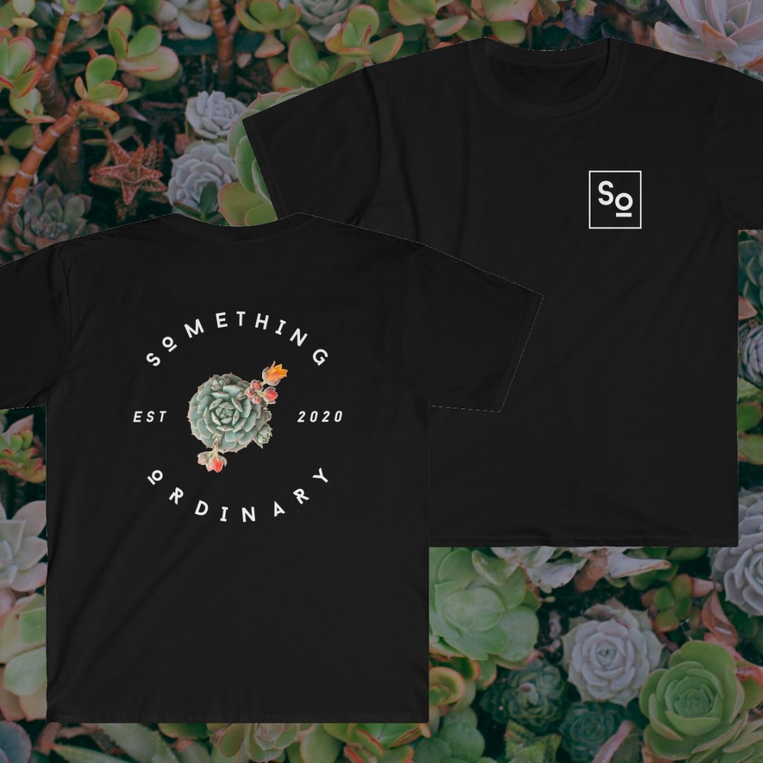 New shirt design out. Available through me or online at sosomethingordinary.com