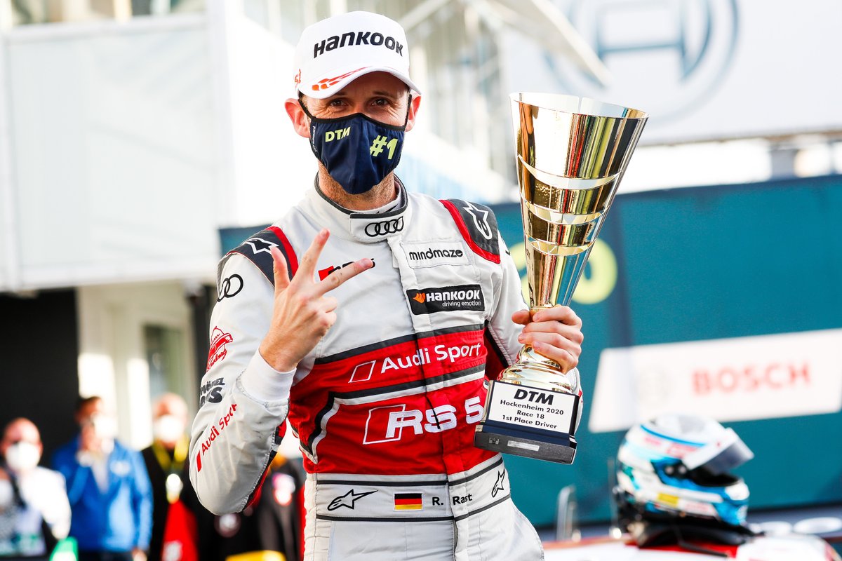 MatraxRacing's tweet photo. #DTM2020 | @audisport´s @ReneRastRacing with #RS5DTM claimed his 🏆🏆🏆 @DTM title in 4 years after scoring a commanding victory in the season finale at #Hockenheim 🇩🇪 ahead of championship rival #NicoMuller, despite he only needed a top 5 result to be crowned. Congrats!
📸 Audi https://t.co/iagmQJ0Yzw