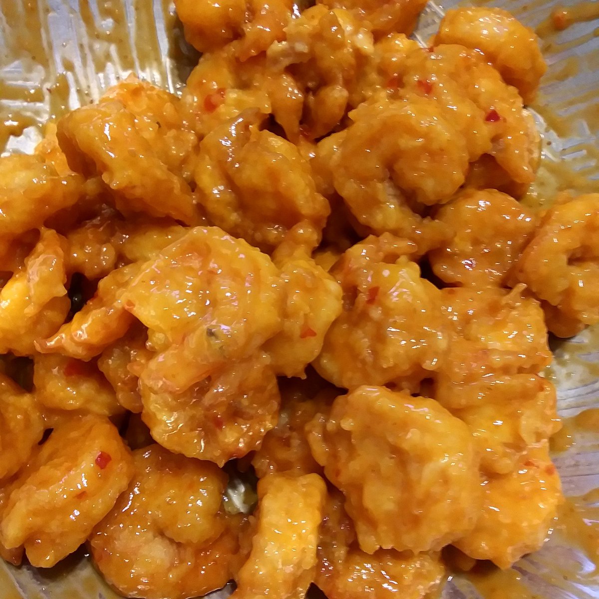 TopChefeazy's tweet image. Bang Bang Shrimp on deck