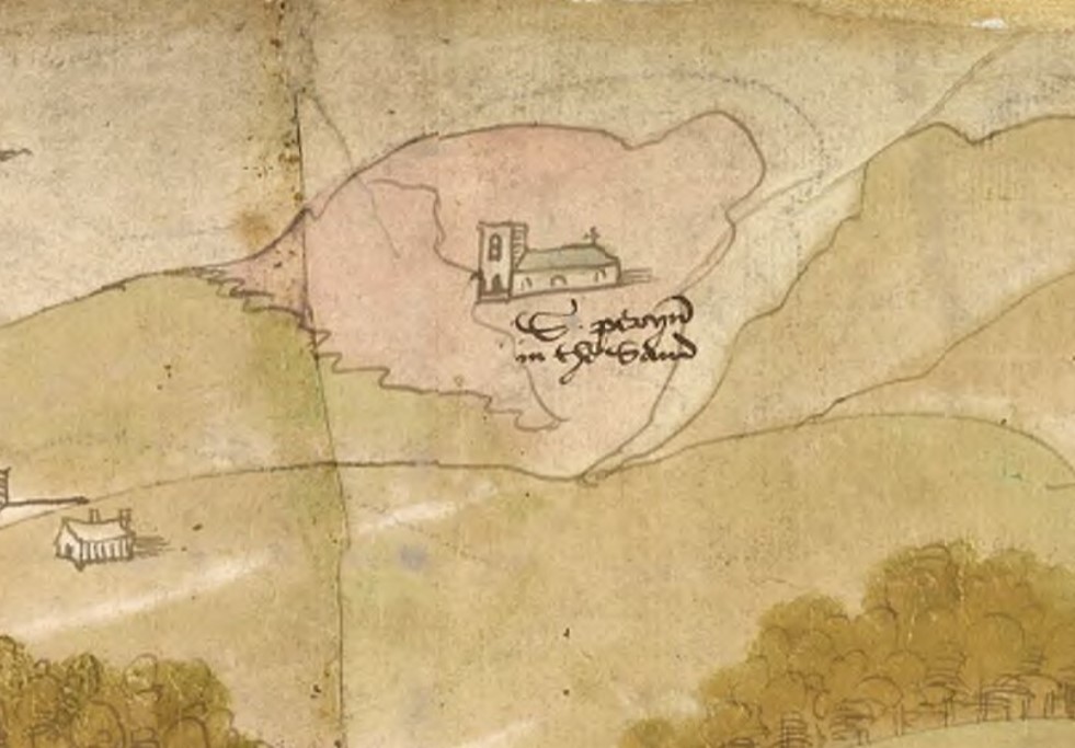Some more details from the huge 1539-40 map of Cornwall: Falmouth Haven up to Truro, St Piran's old church in the dunes of Penhale Sands (Perranzabuloe), and the medieval deer park at Restormel (founded before 1331):  https://images.iiifhosting.com/iiif/54b2fd5df4cd734306d5fcef8deee37f80602f08a65533088090177939d9745b/