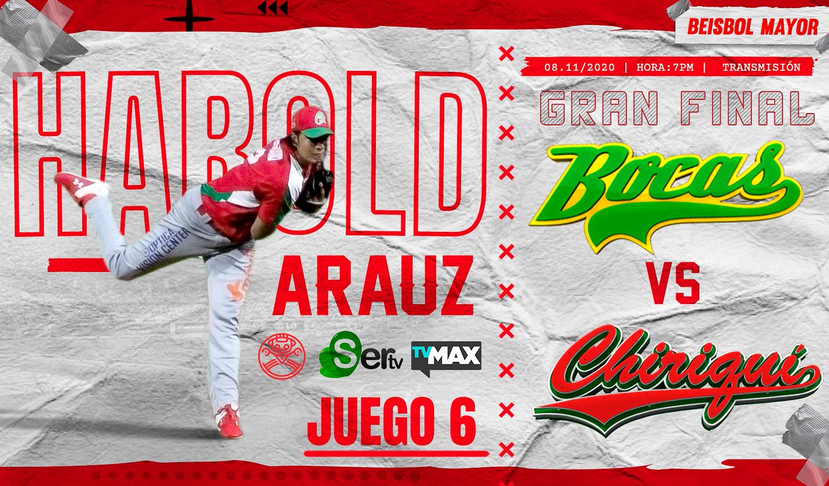 federalesdechi's tweet photo. Juego 6 de la serie final | #Chiriqui Vs #Bocas a las 7pm. Harold Arauz será el lanzador encargado de abrir el juego, transmisión en vivo por @SERTVPANAMA @tvmaxdeportes @deportes_rpc ¡Imperdible! 🔥¡Vamos por la 15🏆!
#BeisbolMayorCH #Chiriqui #Panamaa https://t.co/GVJdwoaQdk