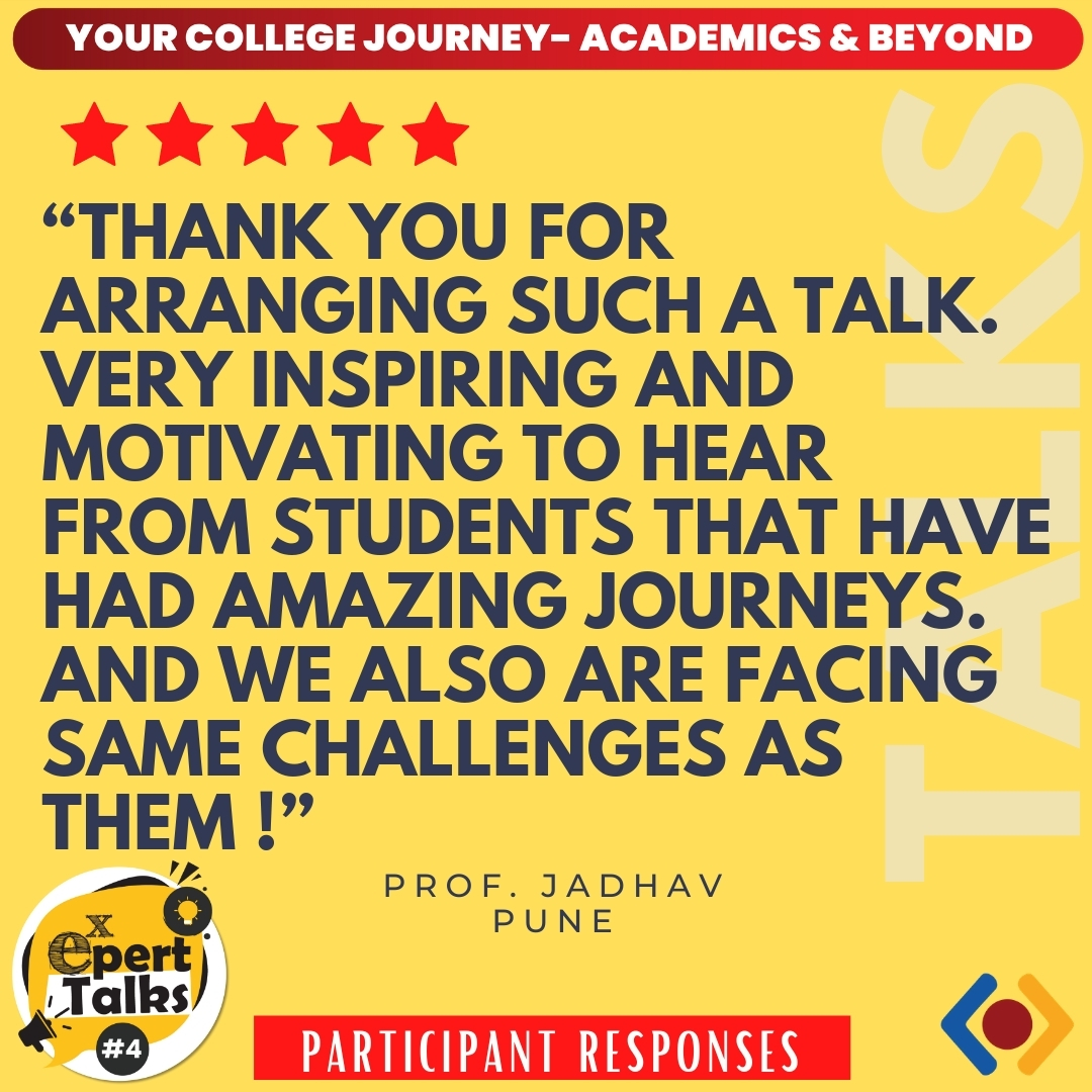 raisingamath's tweet image. Here are few participant feedbacks we received for Expert Talks 4! Big round of applause to all the participants &amp;amp; the panelists who made this discussion roaring success
#ExpertTalks
#Epowerx 
#RaisingAMathematician 
#RAMFounation
@IMScChennai
@tifrarnab
@TIFRScience
@HBCSE_TIFR