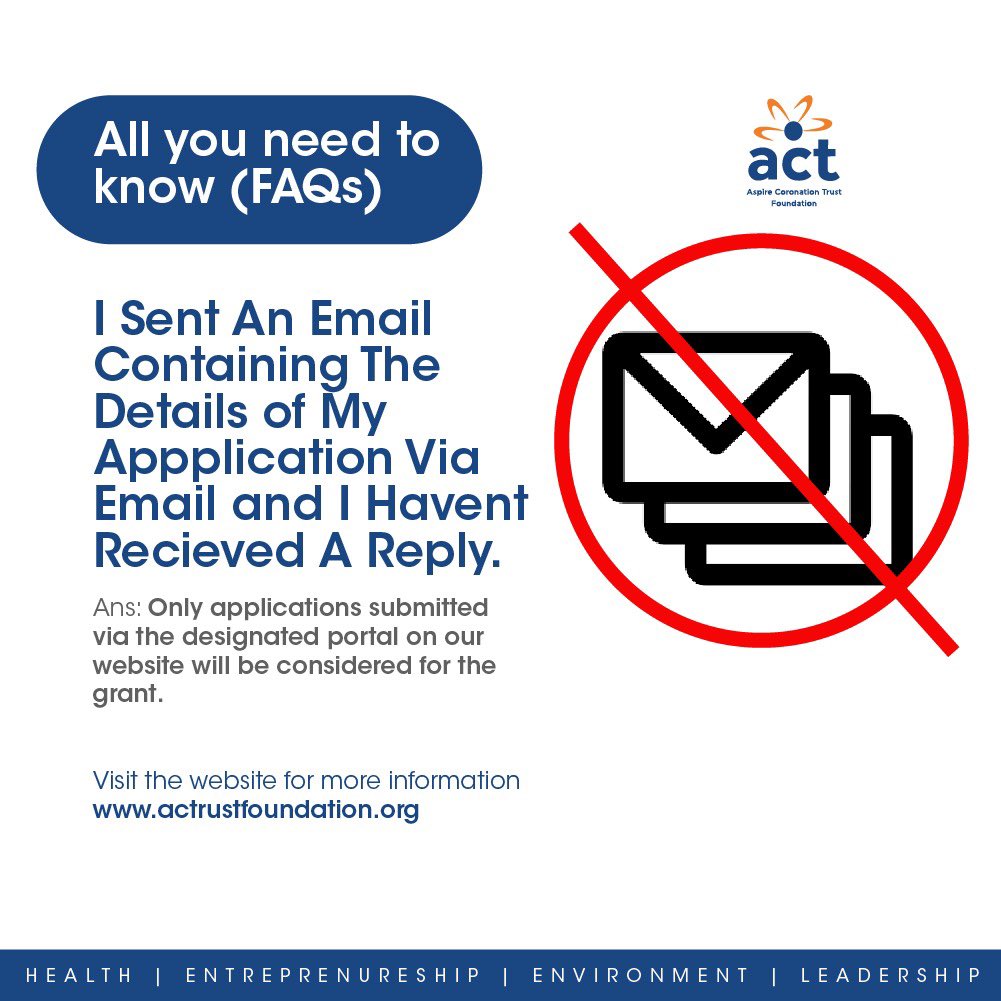 ACTFoundation_'s tweet photo. The time is almost here!
Just hours to go.
Swipe left to get answers to some frequently asked questions that you might have about the 2021 Grant Cycle.
#ACTGrantCycle https://t.co/LWUZEcERYP