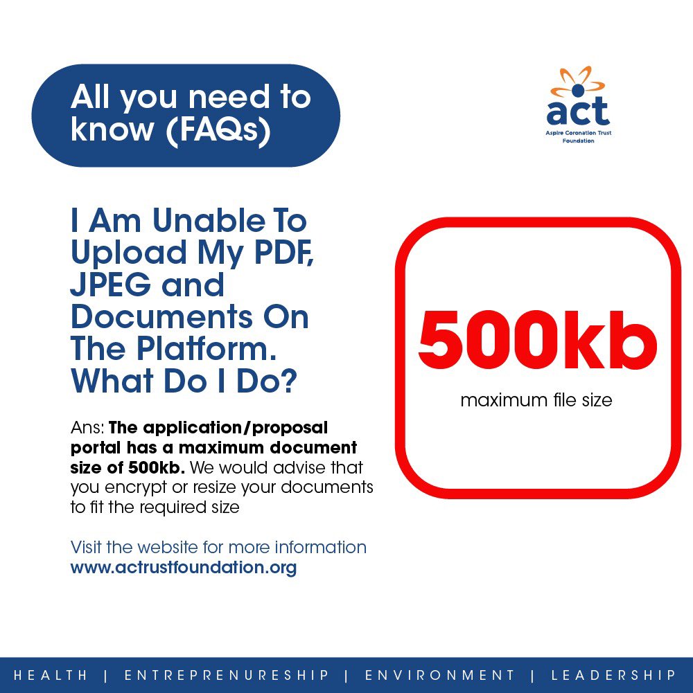ACTFoundation_'s tweet photo. The time is almost here!
Just hours to go.
Swipe left to get answers to some frequently asked questions that you might have about the 2021 Grant Cycle.
#ACTGrantCycle https://t.co/LWUZEcERYP