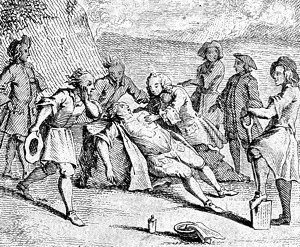 About  #CPR, in 1732, mouth-to-mouth resuscitation was described first by William Tossach in Alloa, Scotland. Tossach resuscitated a suffocated coal-pit miner. "A man dead in appearance, recovered by distending the lungs with air".
