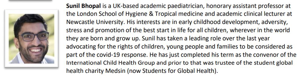 IntChildHealth's tweet photo. Tomorrow @sunilbhop Andrew Prendergast &amp; Josephine Langton will be closing our winter meeting by speaking on Careers in #GlobalHealth: Everything you always wanted to know.

Follow the whole day's event on #ICHGNutrition 

We look forward to seeing you there! https://t.co/qnDAuHqMtt