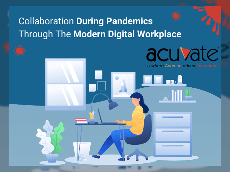 Acuvate's tweet photo. Collaboration During Pandemics Through The Modern Digital Workplace. https://t.co/kmNP335PDP 

#BusinessCommunications #BusinessContinuity #Collaboration #Communication #DigitalTransformation #InternalCommunications #Intranet #ModernDigitalWorkplace #Pandemic #SharePointIntranet https://t.co/BOAwM1YEbn
