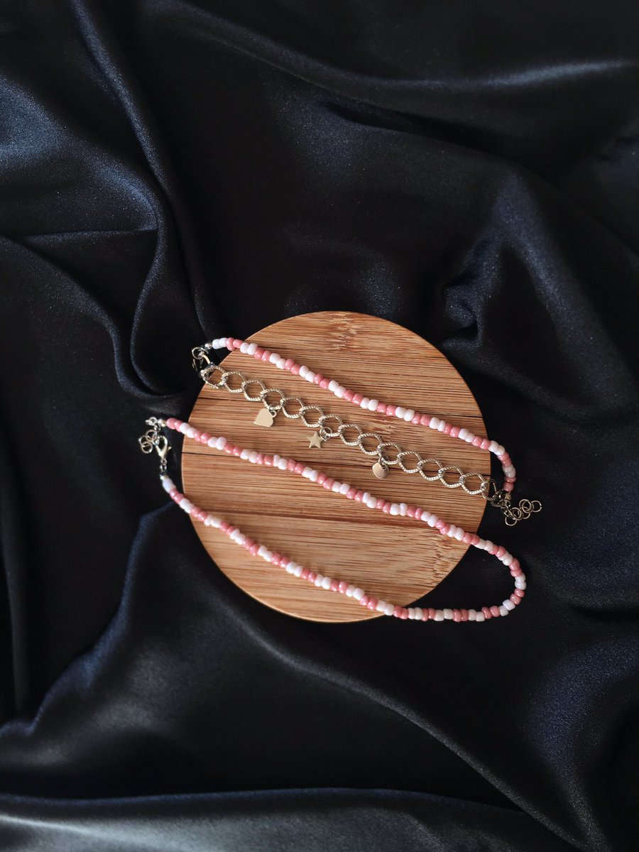 alfajeweIIery's tweet photo. Pembe beyaz set ✨ https://t.co/dkGaaP33qo