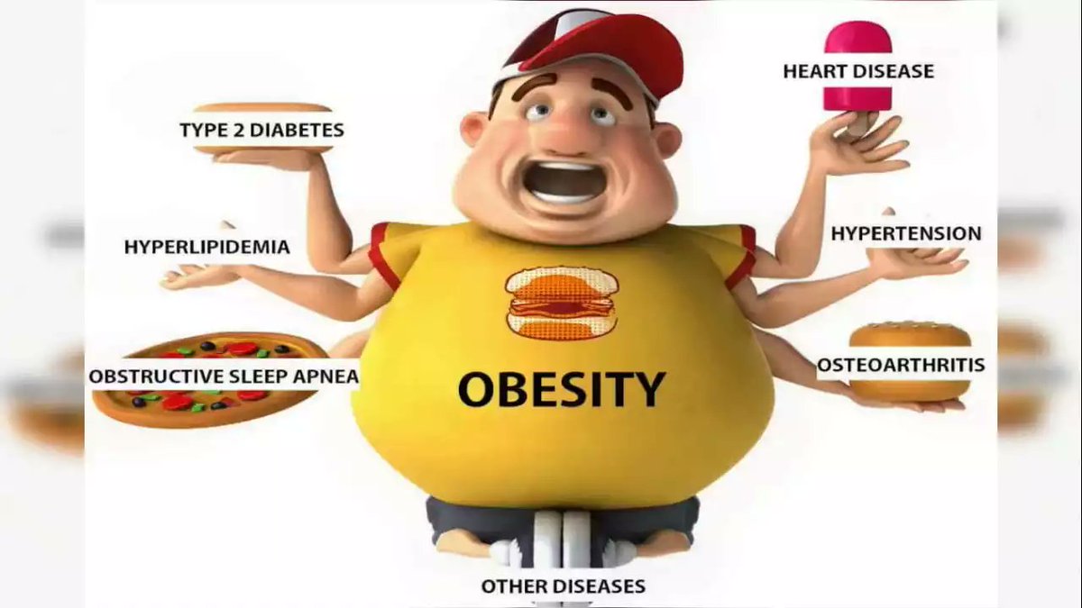 SekhotoC's tweet photo. One can develop health problems such as heart diseases and strokes, type 2 diabetes, certain cancers, digestive problems, sleep apnea, gynecological and sexual problems and oesteoarthritis.
#Obesity https://t.co/mElDcUOdGE