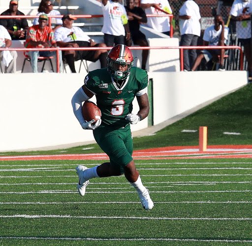 JayAllen_1's tweet photo. Blessed and thankful to receive an offer from Florida A&amp;M University #rattlers @JonSantucci @CoachGroody17 @JohnCarrollHS @247Sports @HCWillieSimmons https://t.co/7PMmSaWhkx