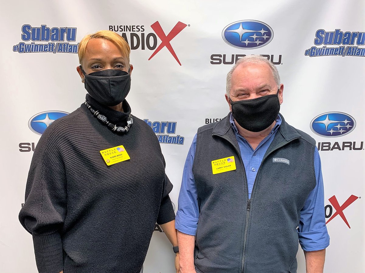 Tune in for a special episode of "Gwinnett Business Radio." Join your host and Njeri Boss and Larry Sigler as they talk about why <a href="/WaffleHouse/">Waffle House</a> is America's place to work and build a career.

Radio Link-->bit.ly/2JPNbsP

<a href="/SonestaGwinnett/">SonestaGwinnettPlace</a> <a href="/SubaruATL/">Subaru of Gwinnett</a> 

#GBR #wafflehouse