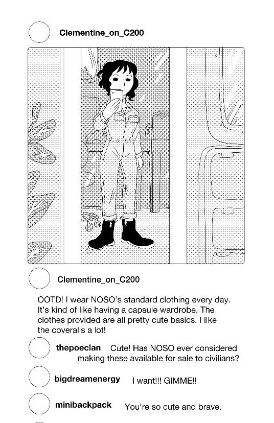 Story 2: Dispatches from Planet C-200-- Clementine is a Planet Pioneer on an Earth-like planet. Her job is to prepare C-200 for colonization, all while making it look cute to the folks at home via social media. Can you ever escape your doubts? Like, comment, and subscribe!!