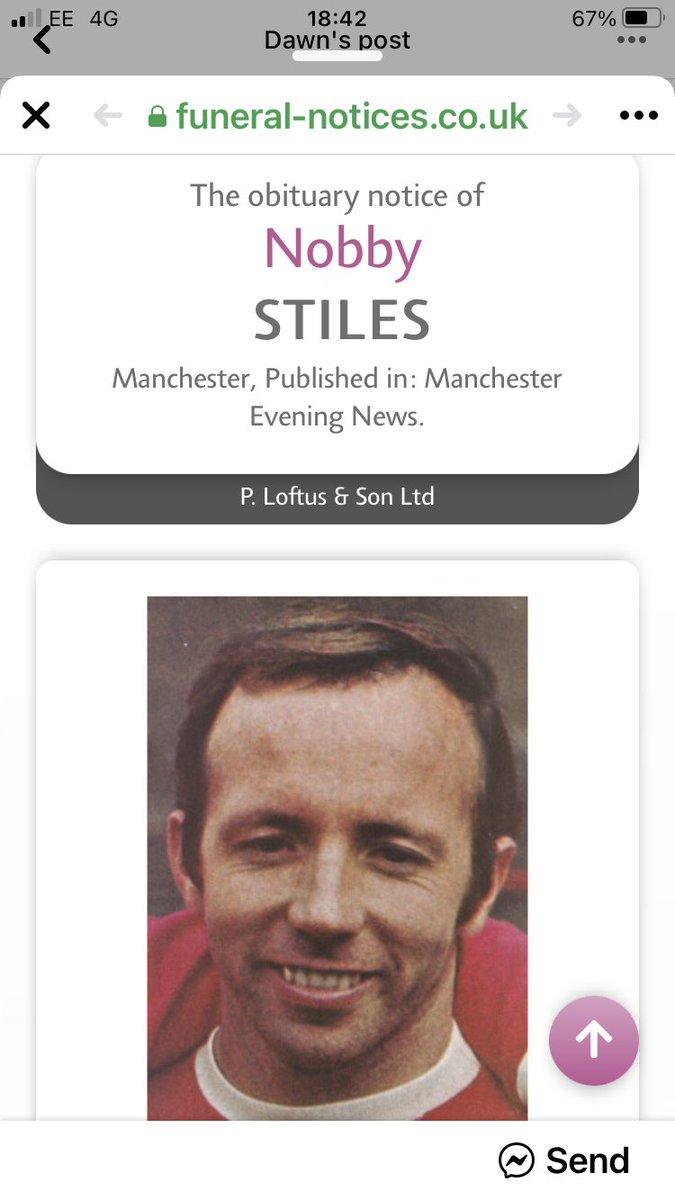 DawnAstle9's tweet photo. We are incredibly grateful and so very humbled to hear from the wonderful Stiles family that they have asked that all donations made in Nobbys memory be forwarded to The Jeff Astle Foundation 💙@JeffAstleFdn https://t.co/Ori4il1LCf