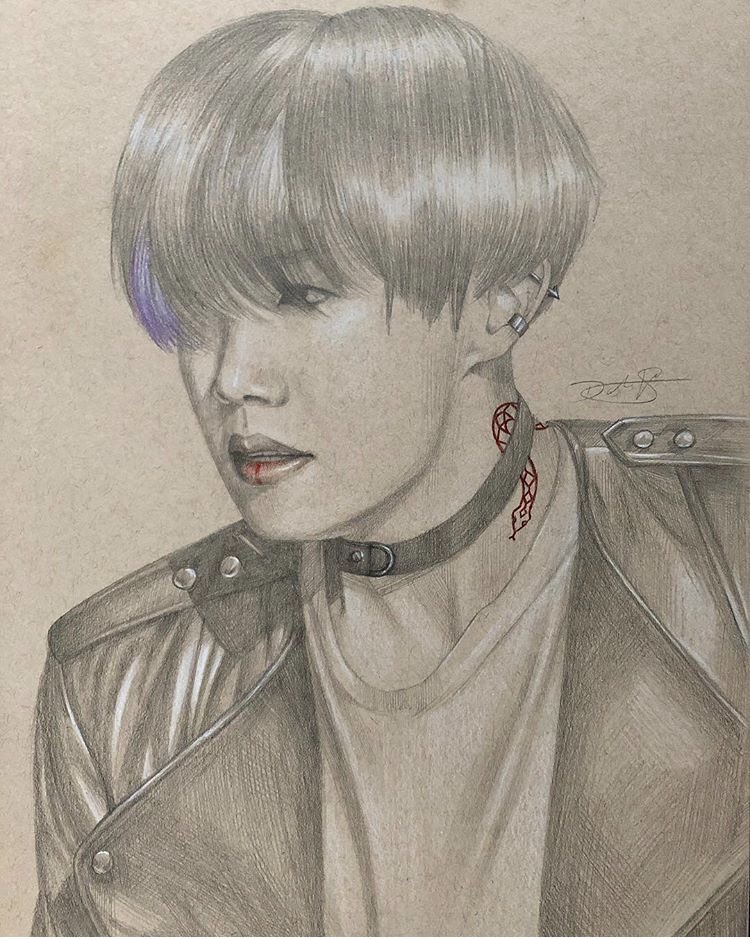 deinosaurex's tweet photo. A couple of Hobi drawings from last year! #btsfanart #jhopefanart #hoseokfanart https://t.co/T1ztaOvFl1