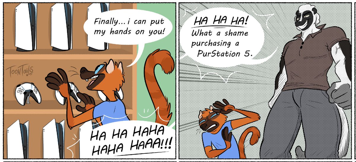 ToonTailsComics's tweet photo. #toontails 30

Console wars 🙄 

... with new consoles releasing,
who are you in this fight? 🤔

#PlayStation5
#ps5 #Xbox 

Want comics like these to keep happening, so support me on patreon ❤

https://t.co/yoHGuxI5C9 https://t.co/VFszHBl3Xc