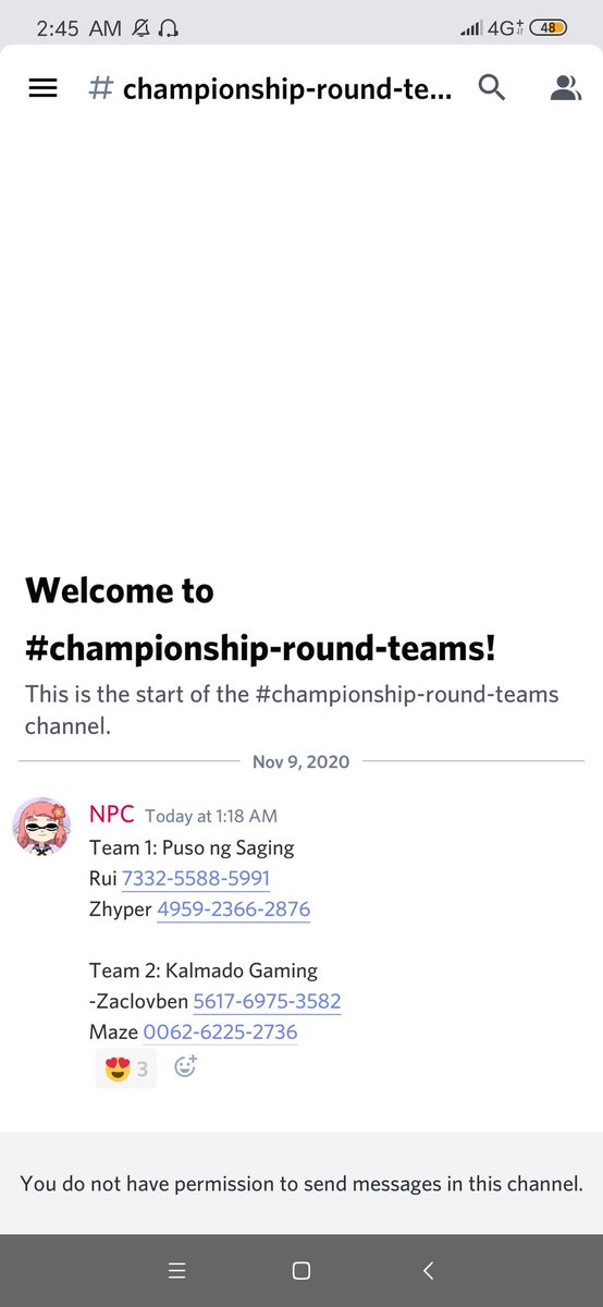 zaclovben's tweet photo. MHGUPH TOURNAMENT Chaotic magala event quest. 1st Qualifying round luckily we made it 😊 so were waiting for the championship ❤

#MHGU #NintendoSwitch #MHXXNS https://t.co/OTf619rUwK