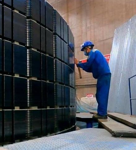 shahsabg's tweet photo. Update #CPEC #Karot_Hydropower_Project - #720MW
The photographs showing exterior &amp; interior view of Main Powerhouse, Machine Rotar lamination, GIS room &amp; Boost station 
#OBOR #Punjab #Hydropower #Pakistan  #Powerhouse https://t.co/GME6YfLBPY