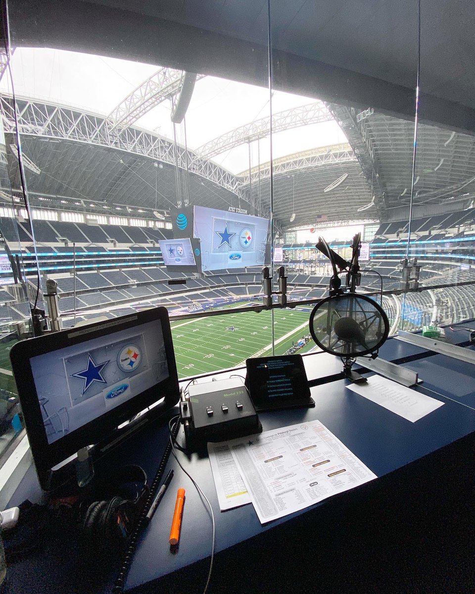 jeffk_cowboys's tweet photo. View from the #PAperch as Week 9 of the @NFL season brings the only undefeated team in the @NFL, the @steelers, to @ATTStadium to take on the 2-6 @dallascowboys. Will the Cowboys shock the world? #PITvsDAL #DallasCowboys  #HereWeGo  #SaluteToService  #CowboysNation #PAbrotherhood https://t.co/TEvnYbjUMx