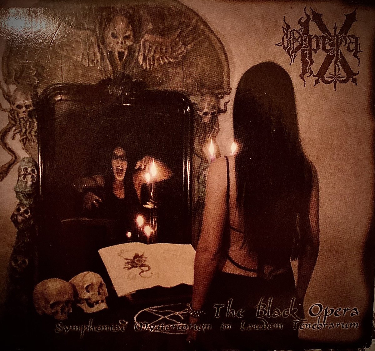 GordonD95282007's tweet photo. Sunday night blasphemy with the black opera by Italian band OperaIX. #operaIX #blackmetal #cd https://t.co/AO50ahToan