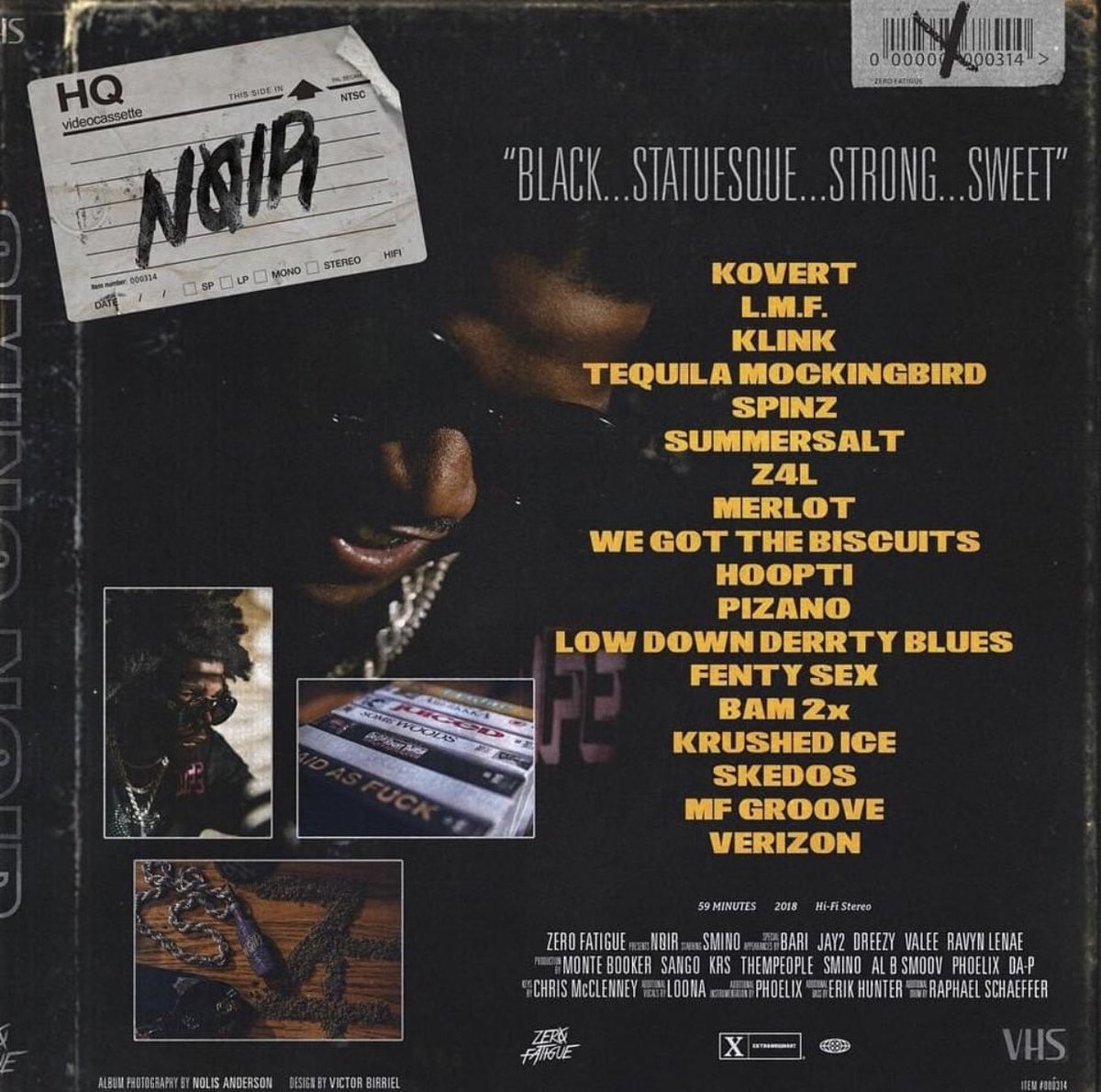 smino's tweet image. “Noir” dropped dis day 2 years ago . 🍷 wat song u play da most ?