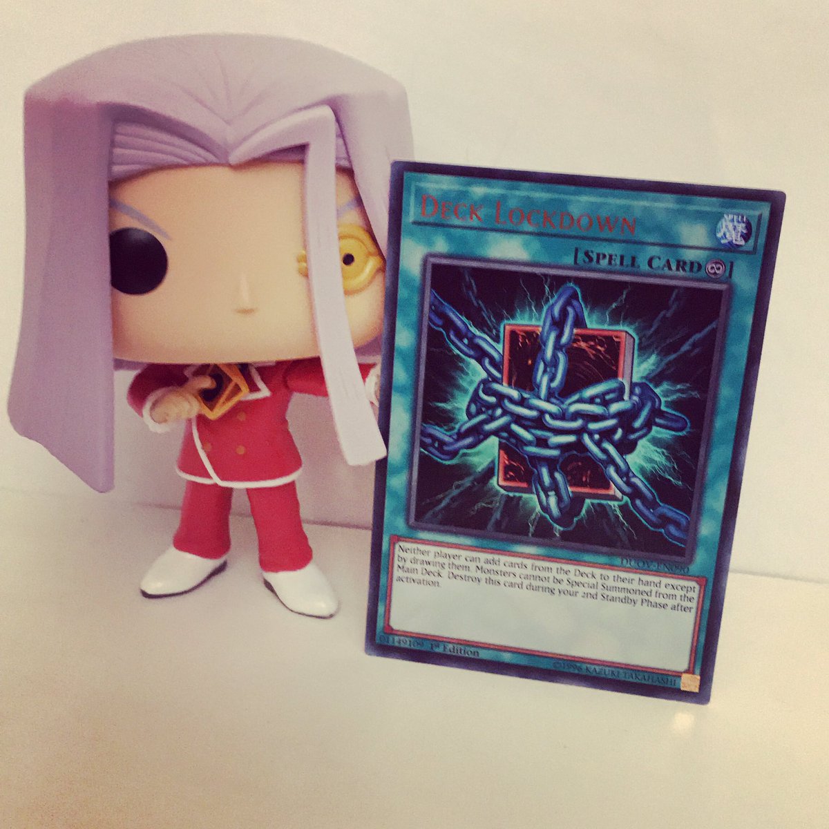 TheTCGs's tweet photo. Hiya Geeks! ✌️🤓 We hope you had a great weekend! Deck Lockdown is today’s Daily Card Pic!
.
.
.
#TheTCGs #DailyCardPic #YGO #YuGiOhTCG #YUGIOH #Yugi #Kaiba #Geeks #BlueEyesWhiteDragon #DarkMagician #DarkMagicianGirl #遊戯王 #Anime #Manga #Japan #Cards #Games #DeckLockdown https://t.co/KAH4n7BtBX