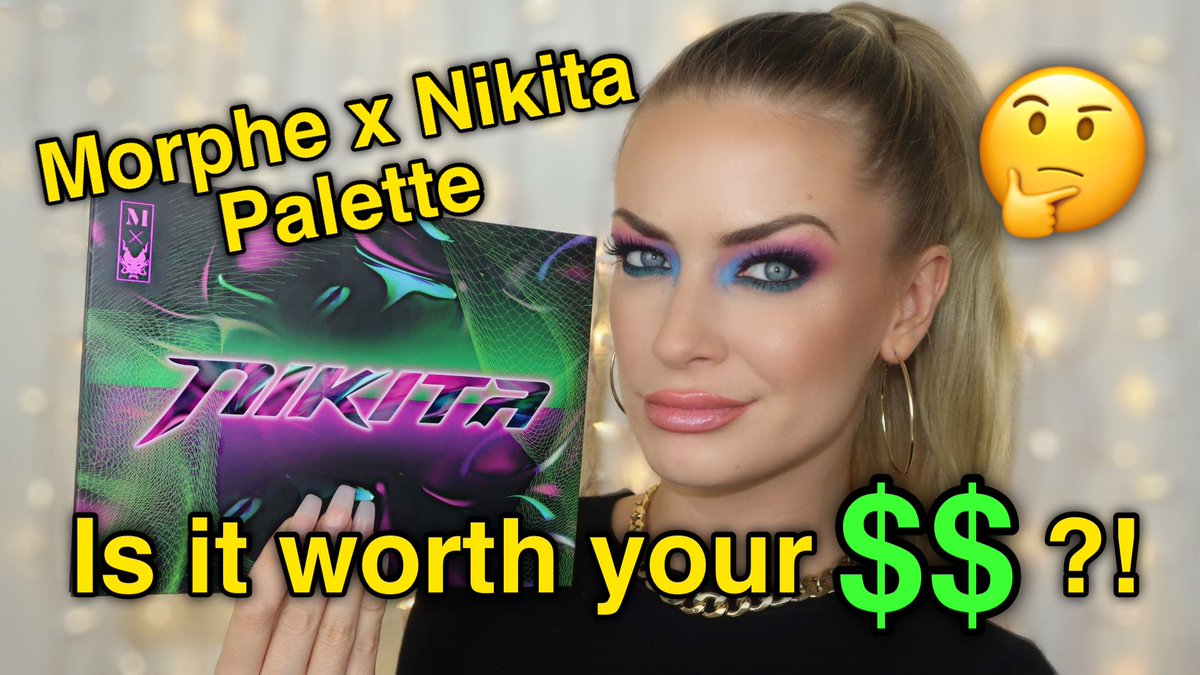 anjaimamovic13's tweet photo. NEW VIDEO ALERT 🚨 

https://t.co/DaEDkh2BvC

#morphexnikita #makeup #Review @MorpheBrushes @NikitaDragun https://t.co/QuRWnFzMHP