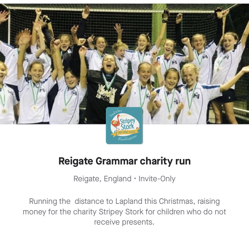 HockeyRGS's tweet photo. During Lockdown 2 the RGS U15 Hockey Squad are walking/ running/ cycling/ rowing the distance to Lapland for the charity @StripeyStork for children who don’t receive presents @EnglandHockey Follow their story https://t.co/4B23C1R1GT https://t.co/USi25TmIEq