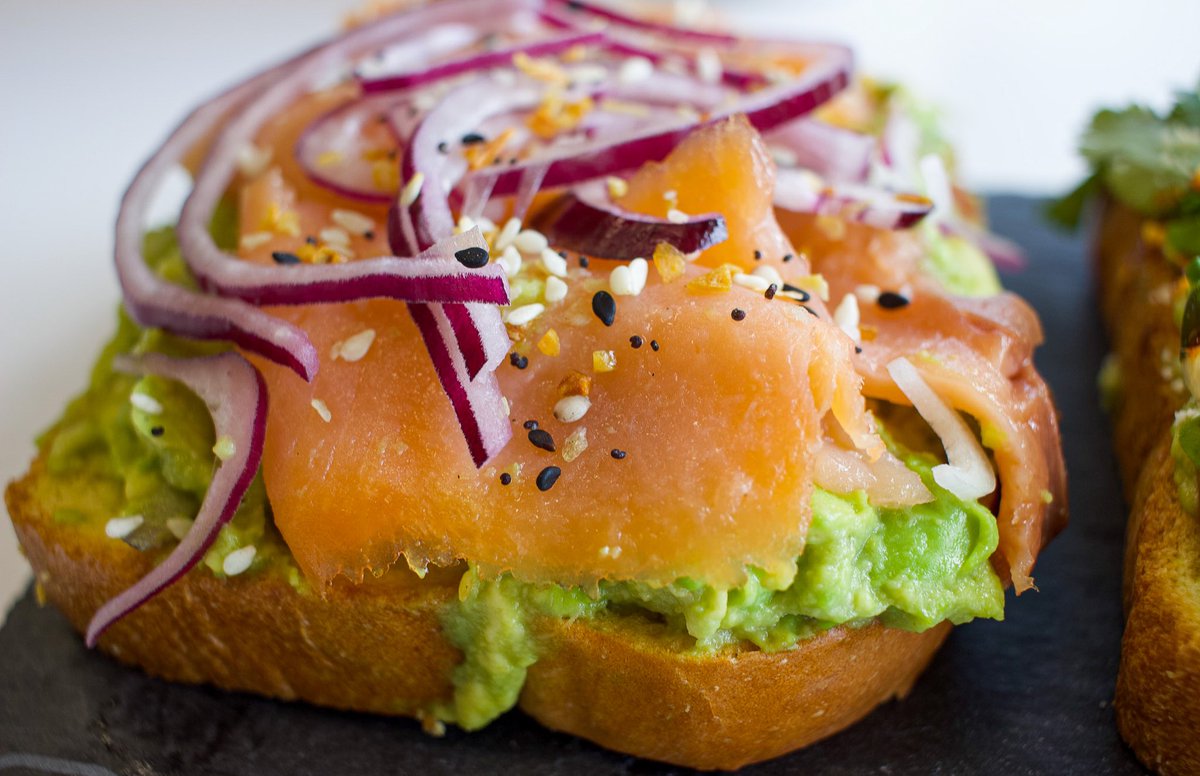 theawkbloggers's tweet photo. Salmon #avocado toast while waiting for tropical storm Eta. Bring it!

#foodie #basic #avocado #eta #brunch #bringit2020 https://t.co/UW6gdn6j6Q