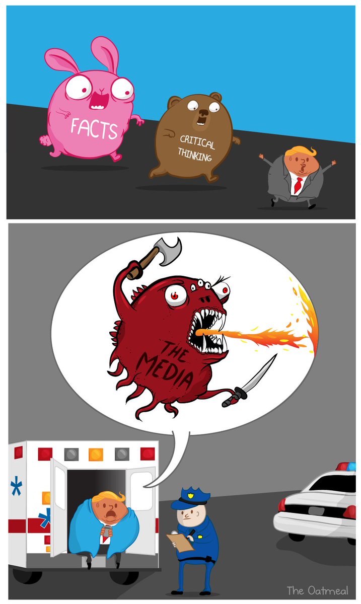 <a href="/realDonaldTrump/">Donald J. Trump</a> The media
