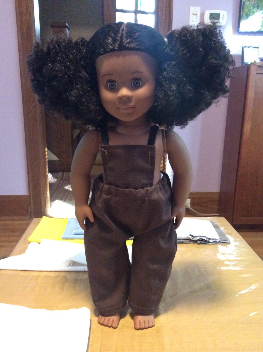 LoveStats's tweet photo. This sweet girl came with a dress. I fixed it.
Now she comes with work coveralls, a lab coat, scrubs, waders, and a life jacket.
Other ideas?
#DefyGenderStereotypes #Toys https://t.co/bCOImKtRc4