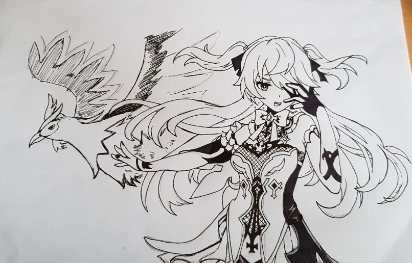 1chigucii's tweet photo. FISCHL!!💜 from Genshin Impact.

#fischl #fischlgenshinimpact #genshinimpactfischl #genshin #genshimimpact #weaboo #weeb #draw #anime #animedraw #mihoyo #manga #gacha #paimon #drawing #dibujos #dibujoanime
https://t.co/pMzZIEYOQO https://t.co/wBKZuniLix