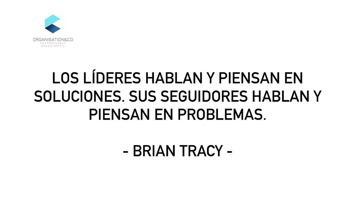 OrganisationCo's tweet image. Us compartim la frase d’avui. Bon diumenge! #CompOrg20