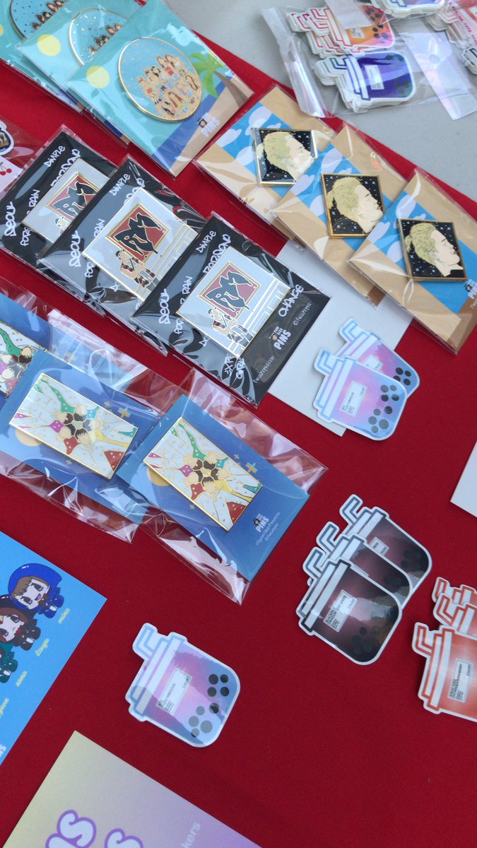nysleeves's tweet photo. new items added! includes bts, txt, and some kpop boba stickers from @FunsizePins 😌😌 https://t.co/ssrktY8hAs
