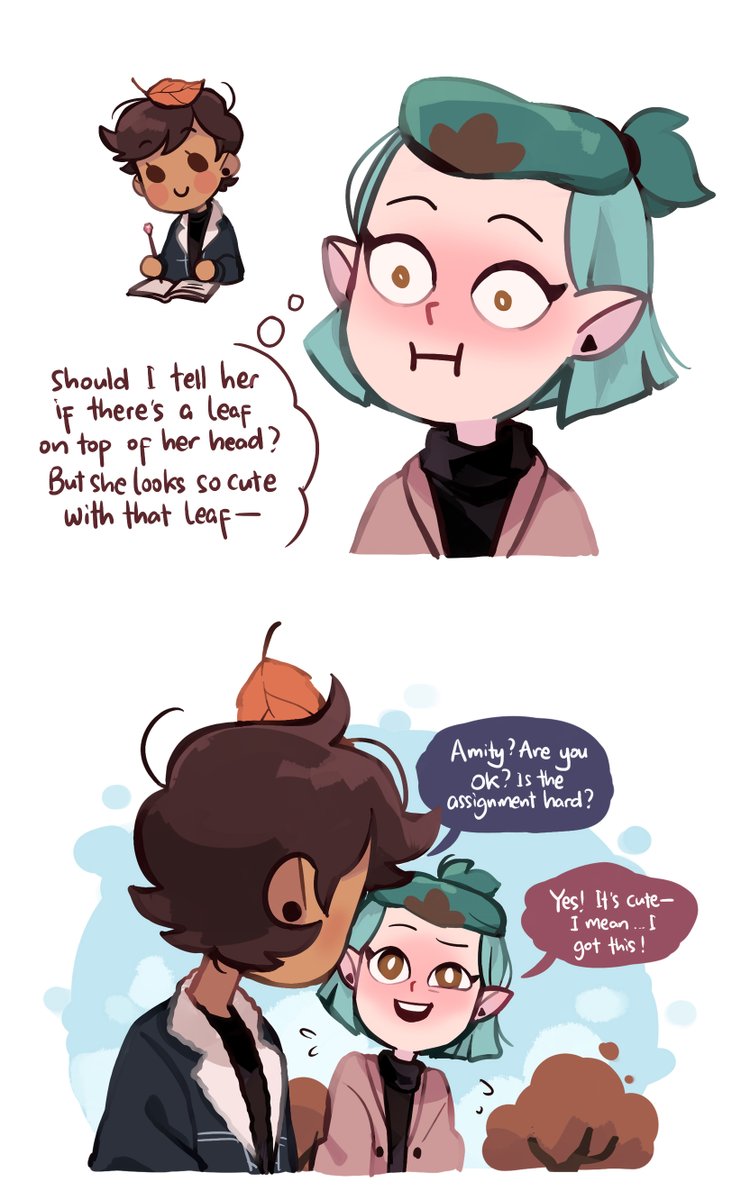 Have been busy irl &amp; couldn't draw them. Now I drew them when I can ^u^ 